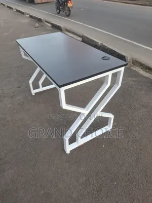 White Metallic Table