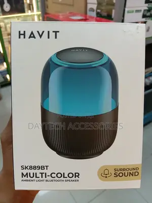 Havit Sk889bt - Bluetooth RGB Wireless Speaker -Black
