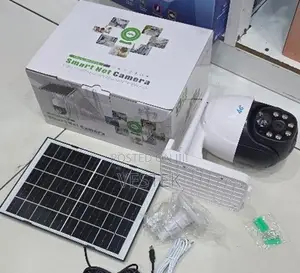 Single Lens 4g Solar Security Camer With V380 Pro App and Night Vision