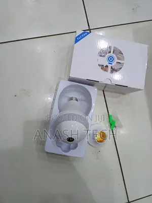 V380 Panoramic CCTV Bulb Camera for Indoor Surveillance