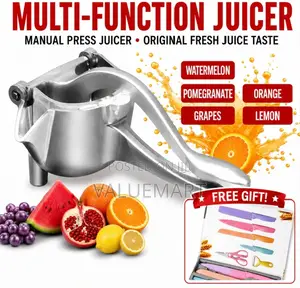 Fruit Juicer -Manual With Plastic Filter