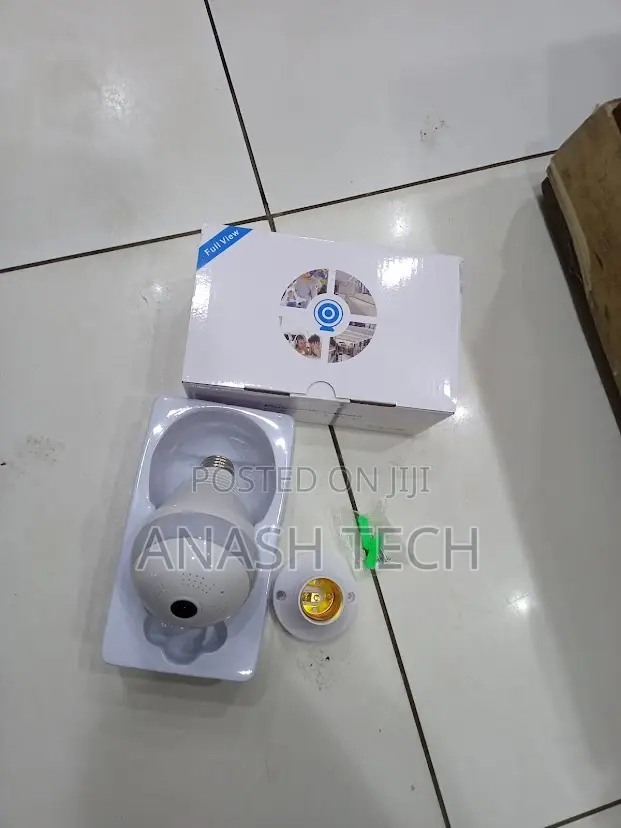 V380 E27 Bulb Camera With Night Vision Audio