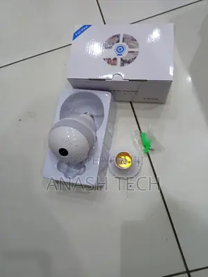 V380 Wifi Bulb Camera With Motion Tracking Technology