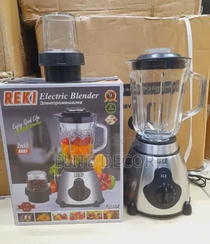 Reki 2in1 Blender With Glass Jar and Grinder