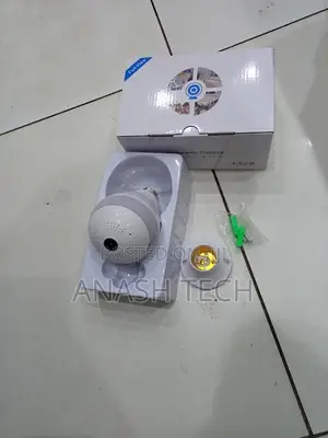 V380 Panoramic Light Bulb Camera With Remote Viewing