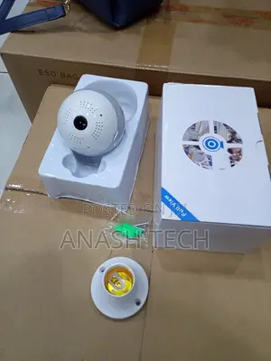 V380 Wireless CCTV Bulb Camera With Mobile Monitoring