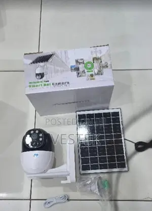 Smart Single Lens 4g Solar Camera V380 Pro App and Real-Time Alerts