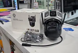V380 Pro Dual Lens Ac Wifi PTZ Camera Smart Security Camera