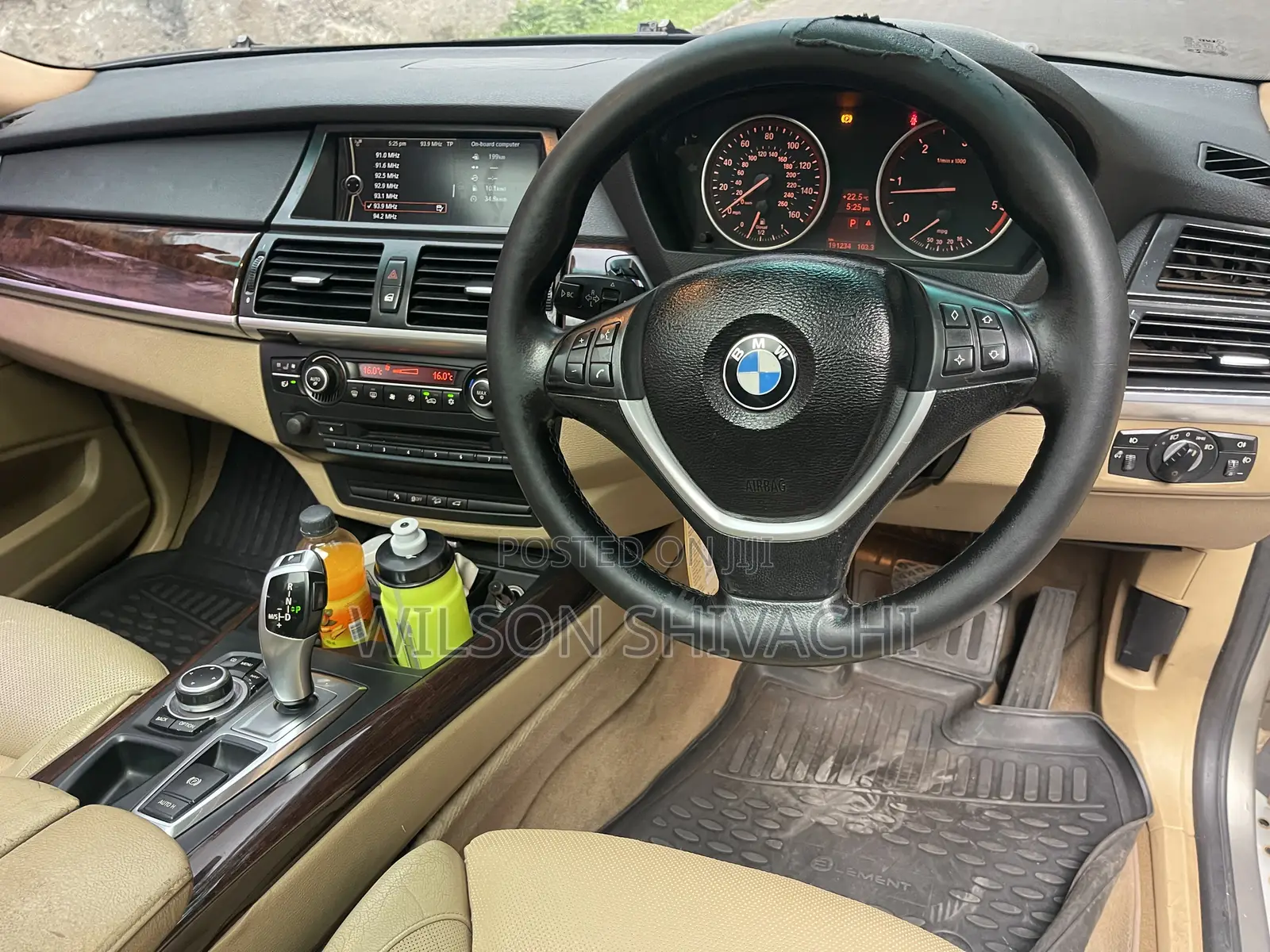 BMW X5 2009 Gold