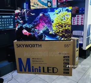 Skyworth 55” Qled Miniled Google 55x6600h