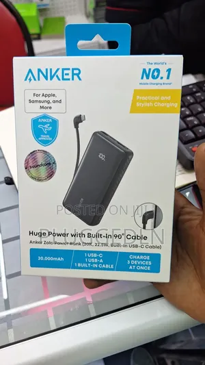 Anker Zolo 20,000mah 22.5w* Power Bank