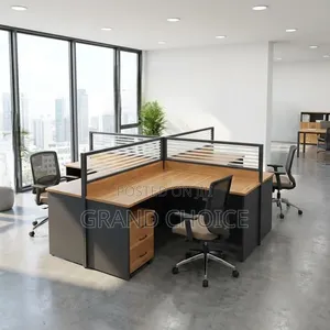 4 Way Lshape Workstation