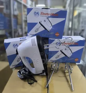 Electromate Hand Mixer | Multi-Speed Electric Cake Dough Mixer