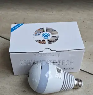 360° Panoramic Led Bulb Camera Wifi Security CCTV Cam