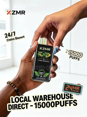 ZMR 15000puffs Dual Charging System With E-Liquid Level Screen