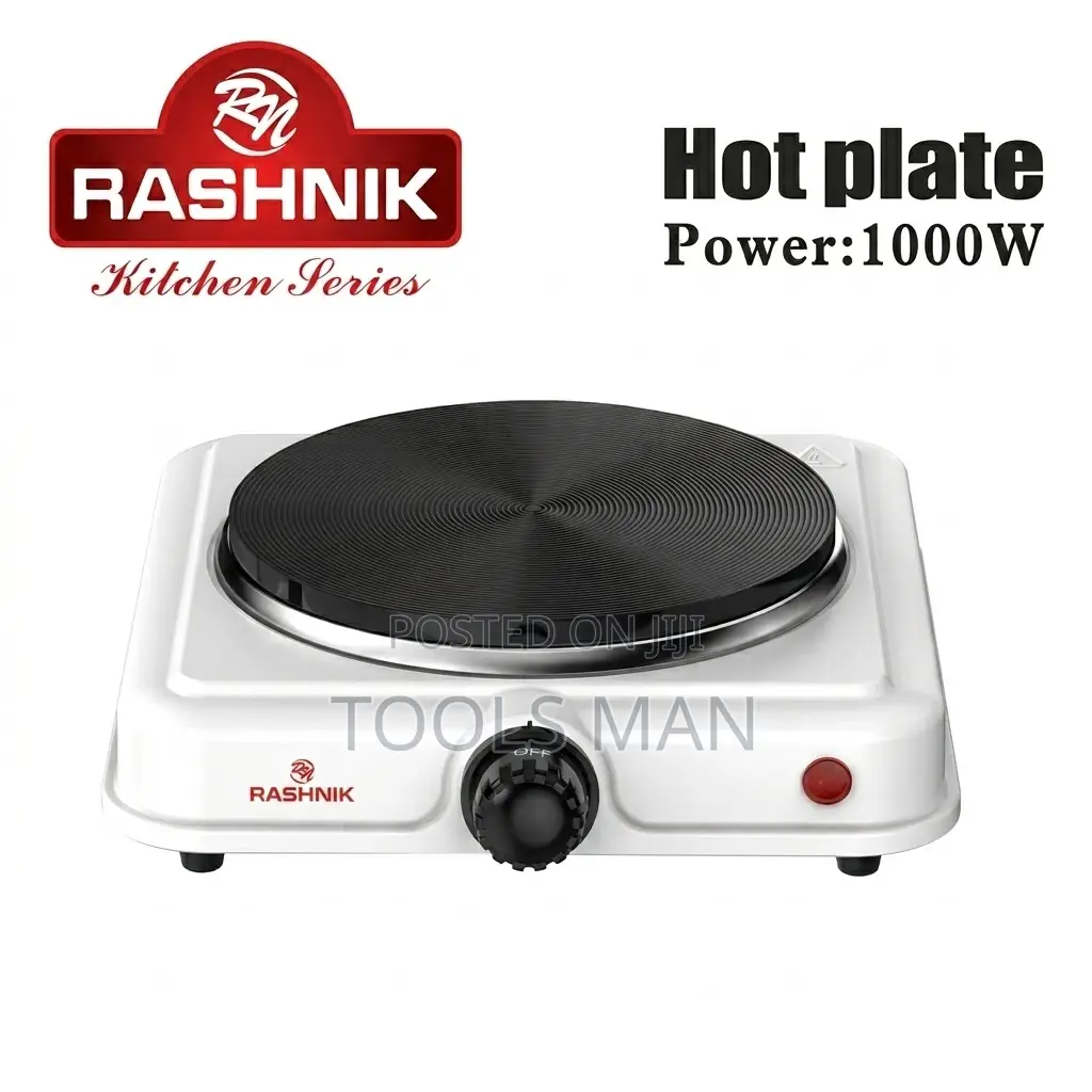 Rashnik 1000w Single Solid Electric Hot Plate Cooker