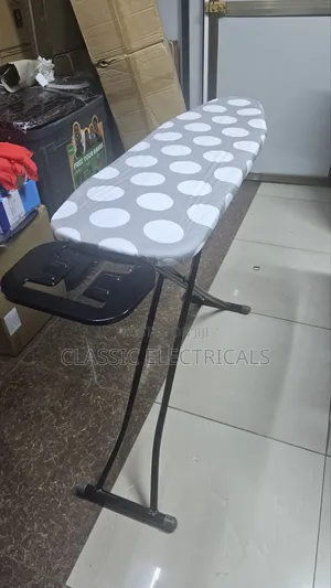 Foldable Metallic Ironing Board Available at Sh3499.