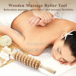 Wood Therapy Massage Rolling Pin