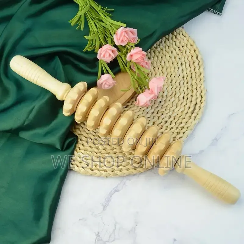 Wood Therapy Massage Rolling Pin