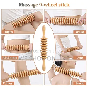 Wood Therapy Massage Rolling Pin