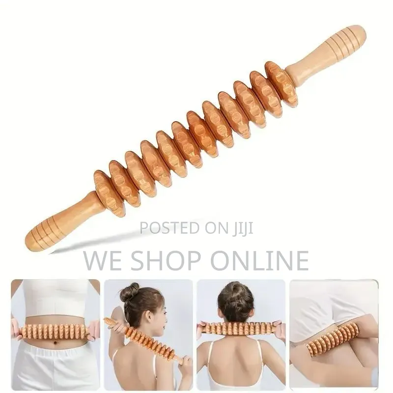 Wood Therapy Massage Rolling Pin