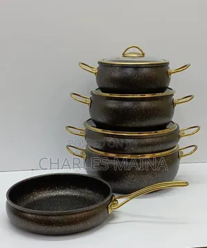 *9pcs Granite Coating Kitchen Cookware Set