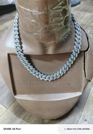 Hip Hop Iced Diamond Silver,Gold Unisex Chains Available