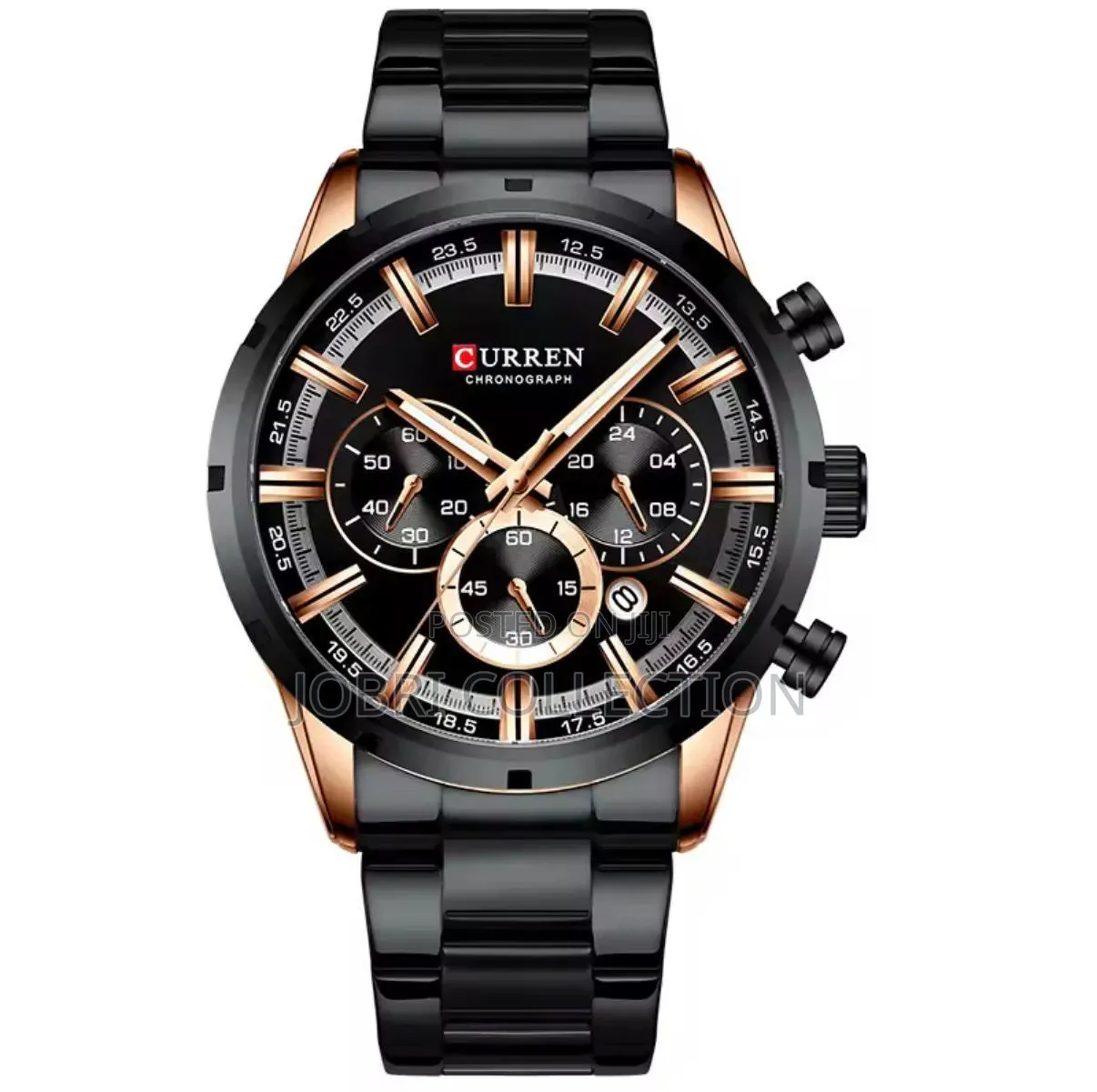Black Curren Chronograph Gents Watch