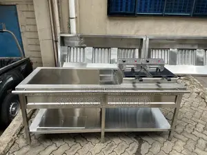 Commercial Fast-Food Workstation