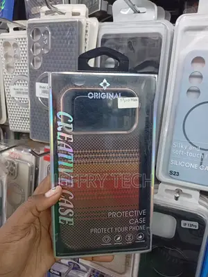 iPhone 17 Pro Max Premium, Ultra-Slim Original Carbon Fiber Case