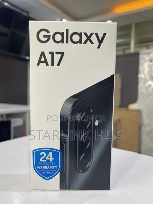 New Samsung Galaxy A17 128 GB Black
