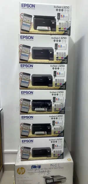 Epson Ecotank L3250 A4 Wifi Wireless All in One Ink Tank Printer