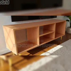 Sawyers 4fts Tv Stand With Storage Compartments 