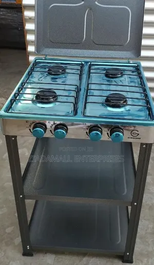 Eurochef Cooker Full Gas Standing Cooker With Shelves