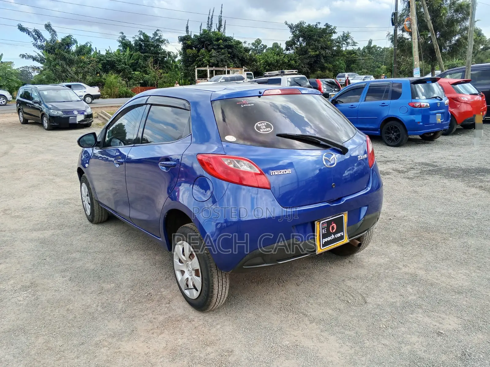 Mazda Demio 2009 Blue