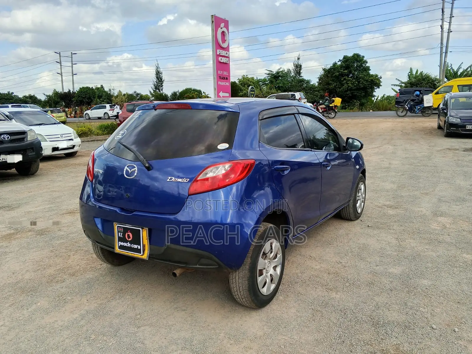Mazda Demio 2009 Blue