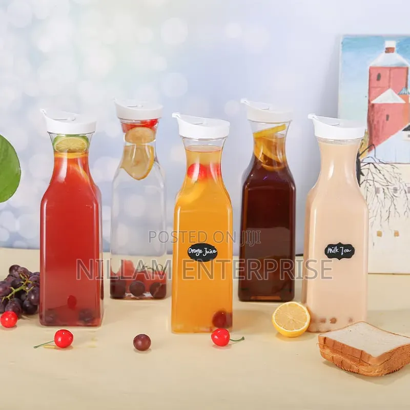 Clear Pitcher Lightweight Juice Bottle 1500ml