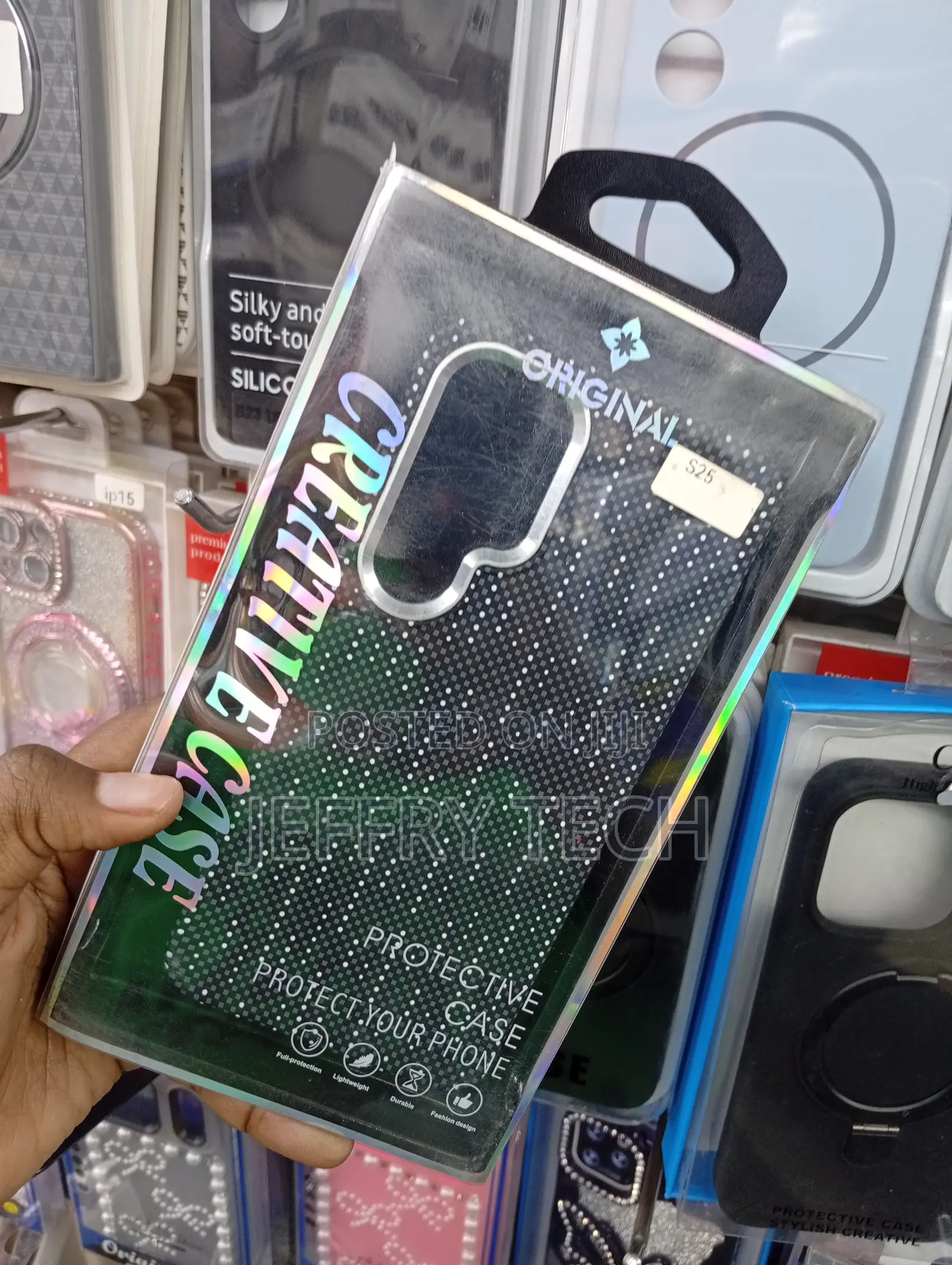 Samsung Galaxy S25 Full-Coverage, Reinforced Protective Edging Case