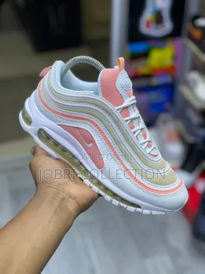 Nike Air Max 97 "Summit White Bleached Coral" Sneakers