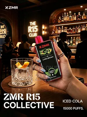 ZMR 15000puffs Full Interactive Screen Rechargeable Vape Device