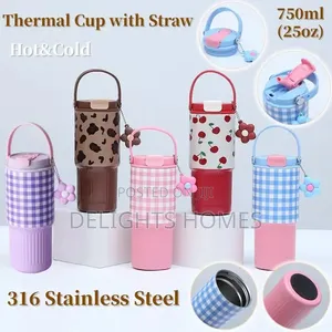 Stainless Steel Checked Tumbler_haw