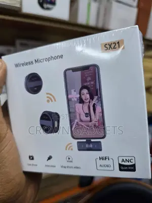 Sx21 Wireless Lavalier Microphone for Vlogging and Interviews