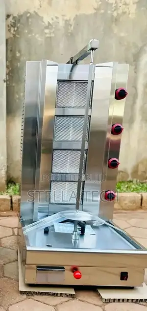 Commercial Shawarma 4 Gas Burner Machine