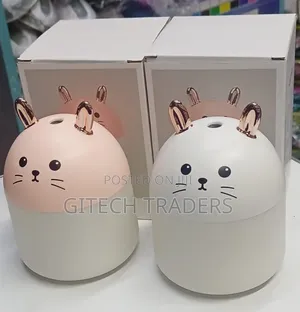 Cute Rabbit Humidifier Micro Usb W/250ml Water Tank