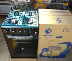 Euroken Cooker 50*55 Full Gas With Oven,Durable Construction Built