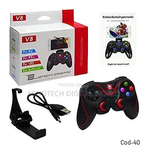V8 Wireless Bt4.0bluetooth Wireless Gaming Controller,Joystick Gamepad