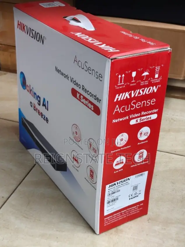 32channels Hikvision NVR Series Acusense