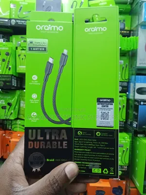 Oraimo Braid Ocd-152cl C to Lighting 45w Fast Charging Cable