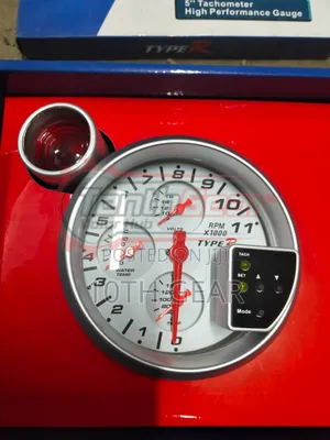 Tachometer Gauge 3 in 1 (Water , Oil, Rpm)