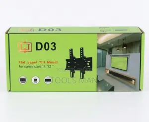 D03 Flat Panel Tilt Tv Wall Mount Bracket 14- 42 Inch